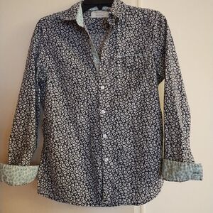 Paper Denim & Cloth Women's Slim Fit Long Sleeve Button Down Shirt Blouse Small